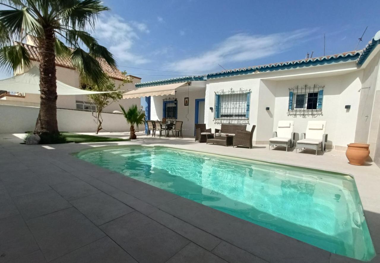 Stunning Villa In Aguadulce, Almeria Private Pool 400 Sqm Area 800M Beach Aguadulce  Luaran gambar